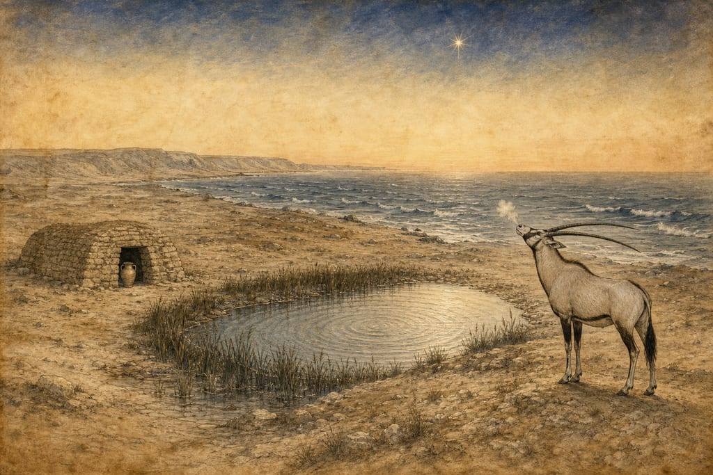 OF THE RISING OF THE DOG-STAR. Complete modern editorial illustration created specifically for this chapter.