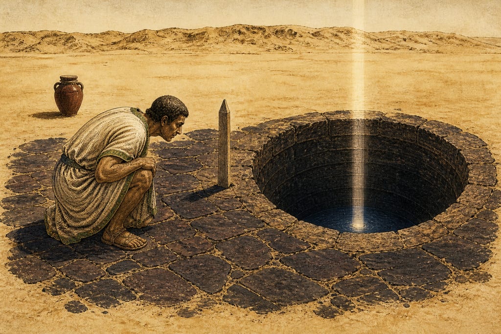 WHEN AND WHERE THERE ARE NO SHADOWS. Complete modern editorial illustration created specifically for this chapter.