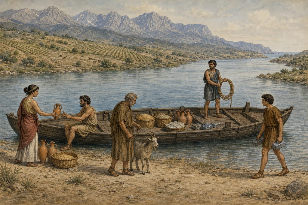 OF NEARER SPAIN. Complete modern editorial illustration created specifically for this chapter.