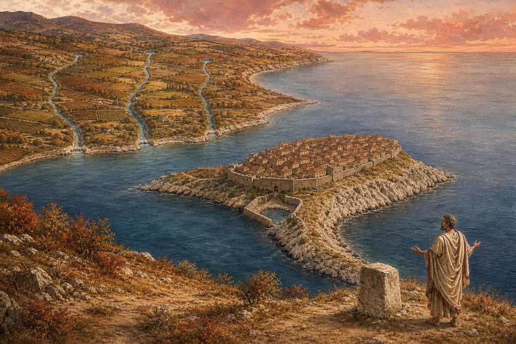 THE FIFTH REGION OF ITALY. Complete modern editorial illustration created specifically for this chapter.
