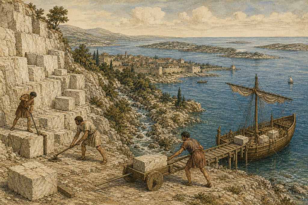 DALMATIA. Complete modern editorial illustration created specifically for this chapter.