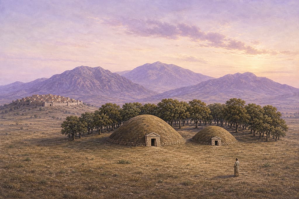 MACEDONIA. Complete modern editorial illustration created specifically for this chapter.