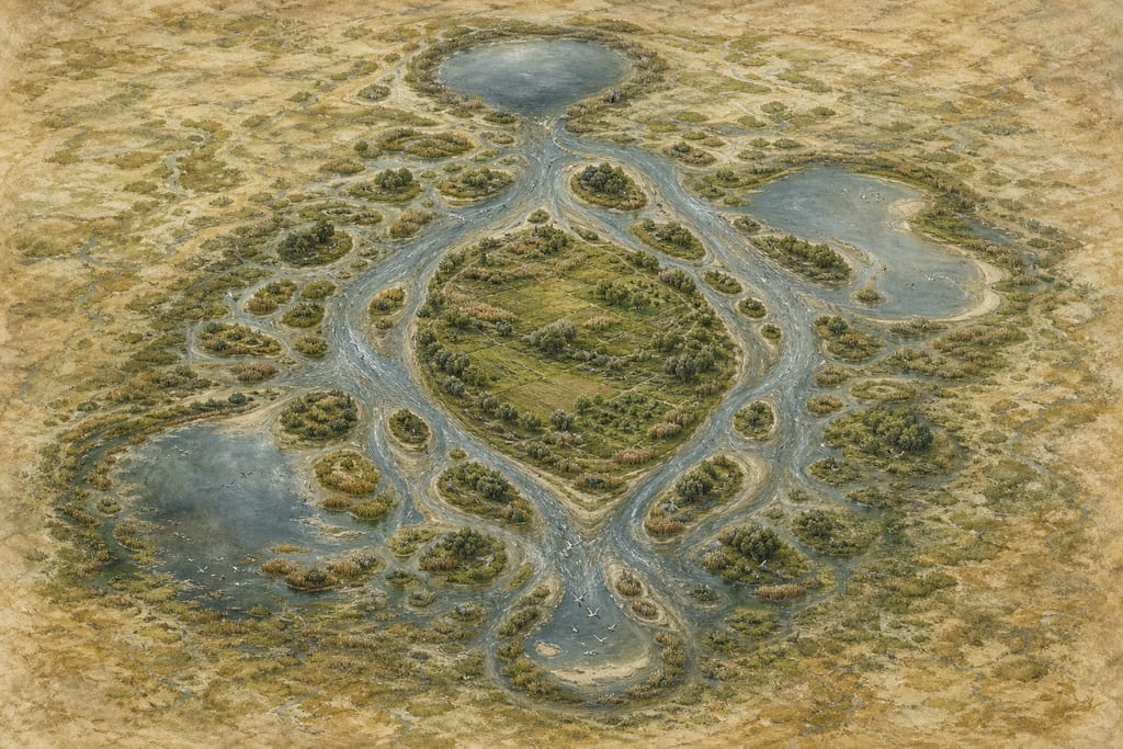 NINETY-SIX ISLANDS OF THE GALLIC OCEAN. Complete modern editorial illustration created specifically for this chapter.