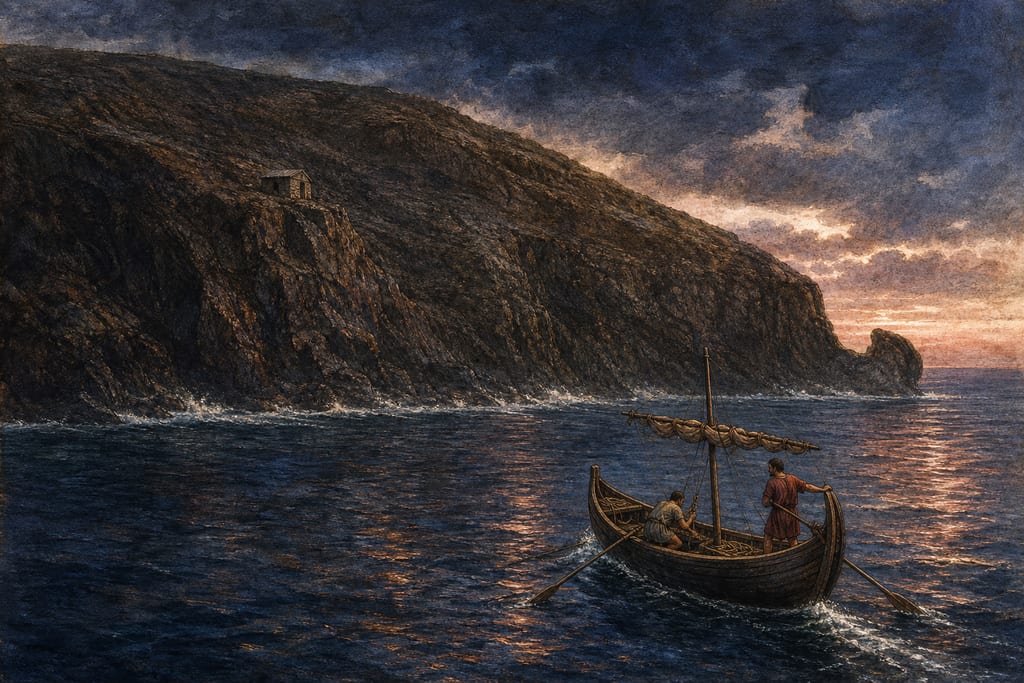 LUSITANIA. Complete modern editorial illustration created specifically for this chapter.