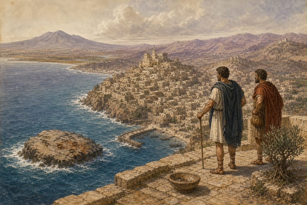 IDUMÆA, PALÆSTINA, AND SAMARIA. Complete modern editorial illustration created specifically for this chapter.
