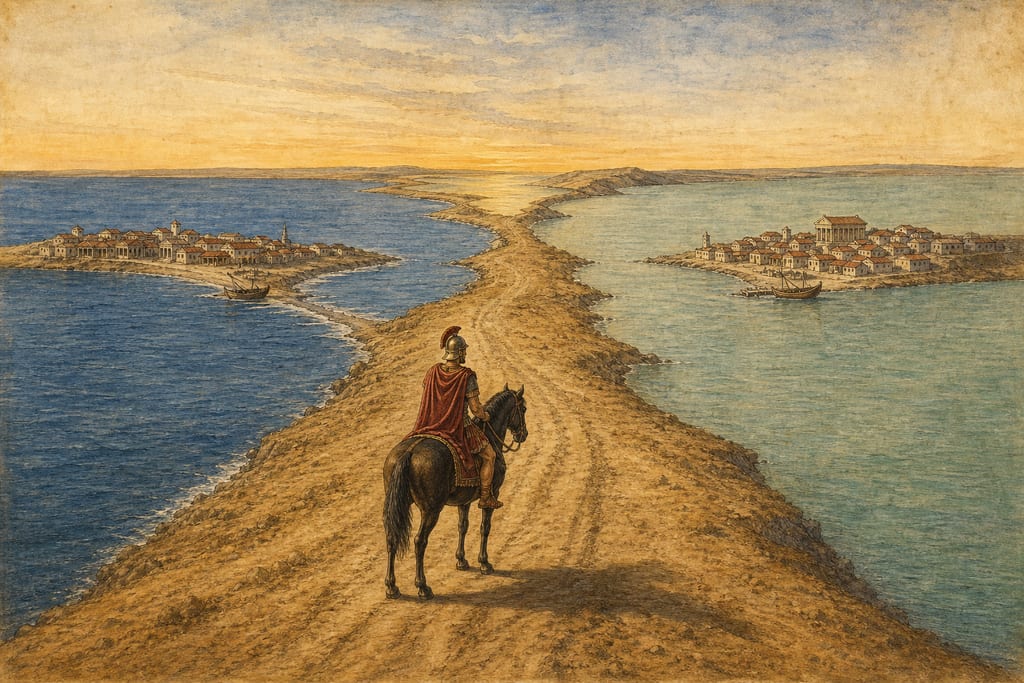 THE CIMMERIAN BOSPORUS. Complete modern editorial illustration created specifically for this chapter.