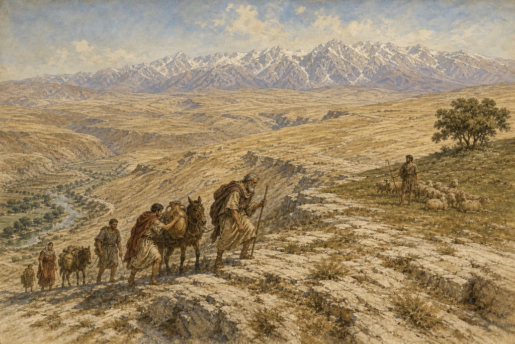 THE SITUATION OF CAPPADOCIA. Complete modern editorial illustration created specifically for this chapter.