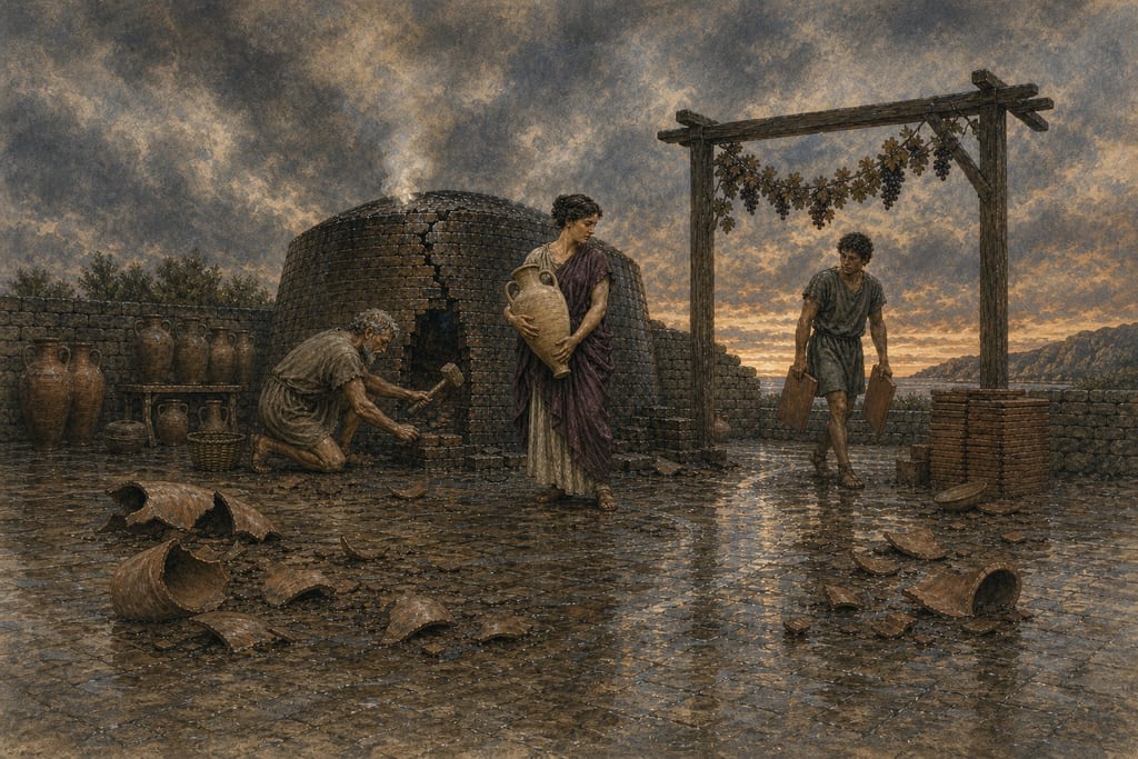 REMARKABLE EXAMPLE OF VICISSITUDES. Complete modern editorial illustration created specifically for this chapter.