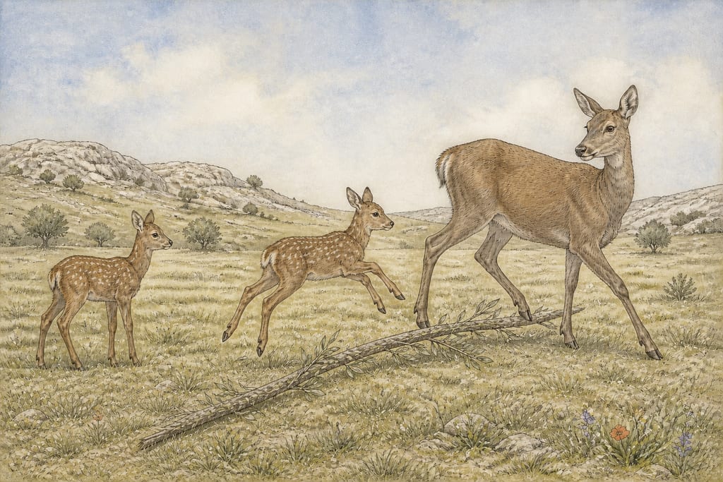 STAGS. Complete modern editorial illustration created specifically for this chapter.