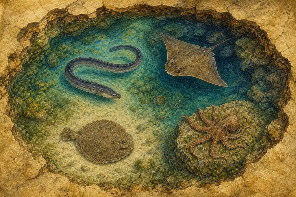 CLASSIFICATION OF FISHES, ACCORDING TO THE SHAPE OF THE BODY. Complete modern editorial illustration created specifically for this chapter.