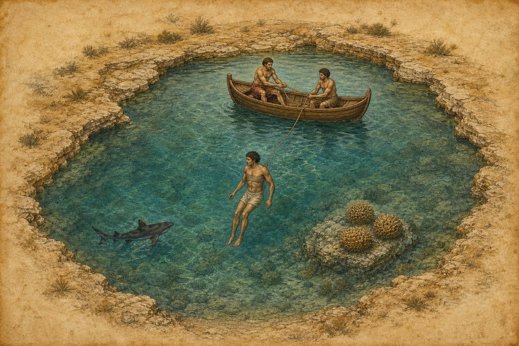 DOG-FISH. Complete modern editorial illustration created specifically for this chapter.