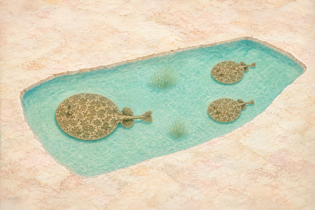 FISHES WHICH ARE BOTH OVIPAROUS AND VIVIPAROUS. Complete modern editorial illustration created specifically for this chapter.