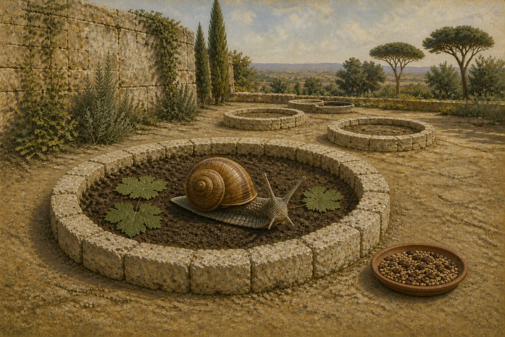 WHO INVENTED PRESERVES FOR SEA-SNAILS. Complete modern editorial illustration created specifically for this chapter.
