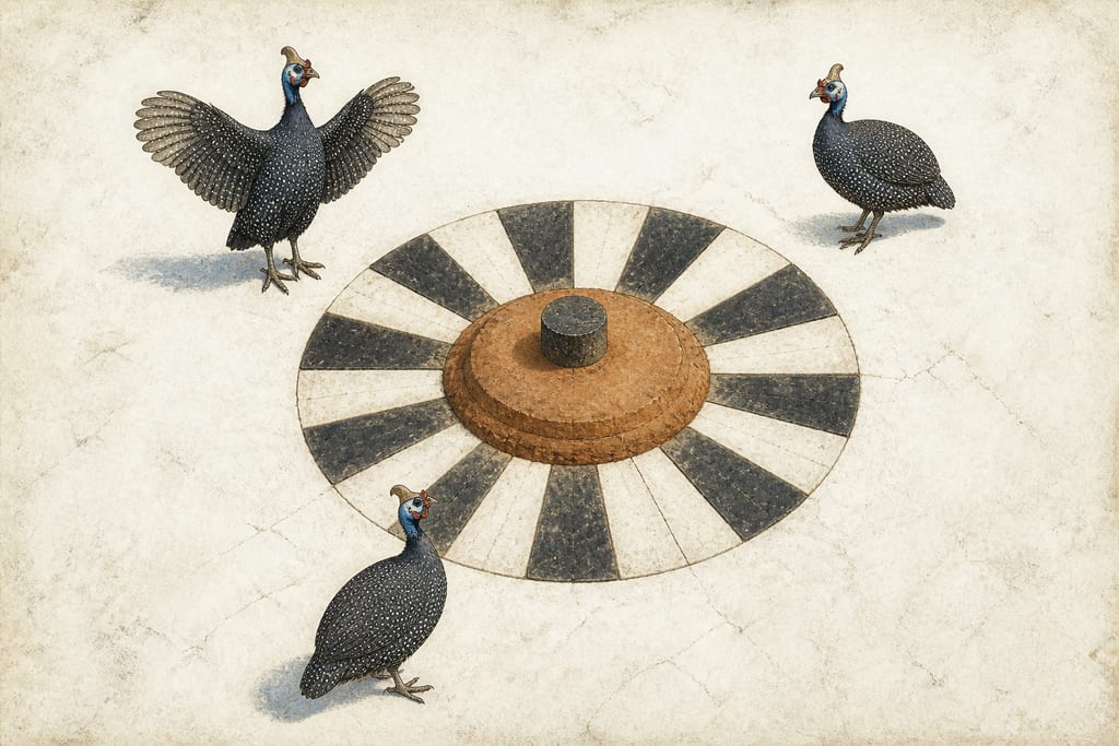 THE MEMNONIDES. Complete modern editorial illustration created specifically for this chapter.
