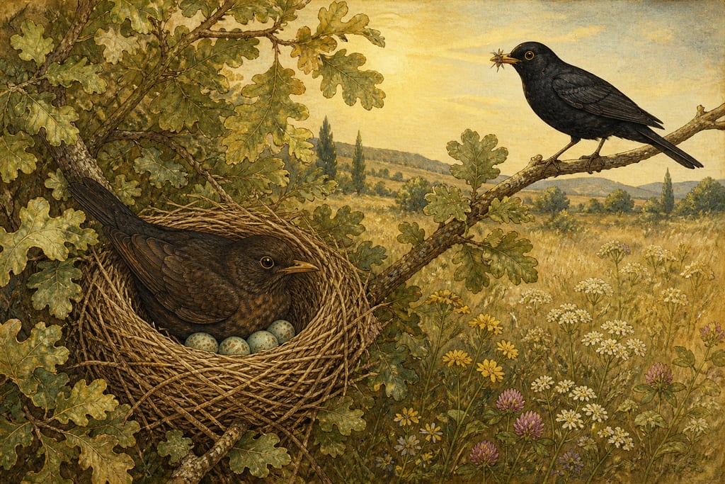THE TIMES OF INCUBATION OF BIRDS. Complete modern editorial illustration created specifically for this chapter.