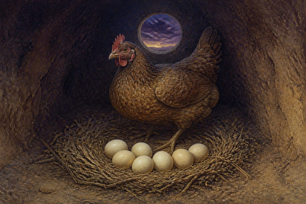DEFECTS IN BROOD-HENS, AND THEIR REMEDIES. Complete modern editorial illustration created specifically for this chapter.