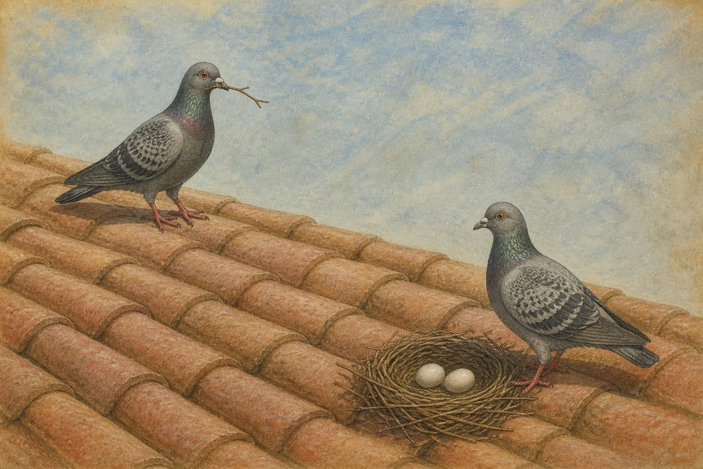 WHEN BIRDS LAY, AND HOW MANY EGGS. THE VARIOUS KINDS OF HERONS. Complete modern editorial illustration created specifically for this chapter.