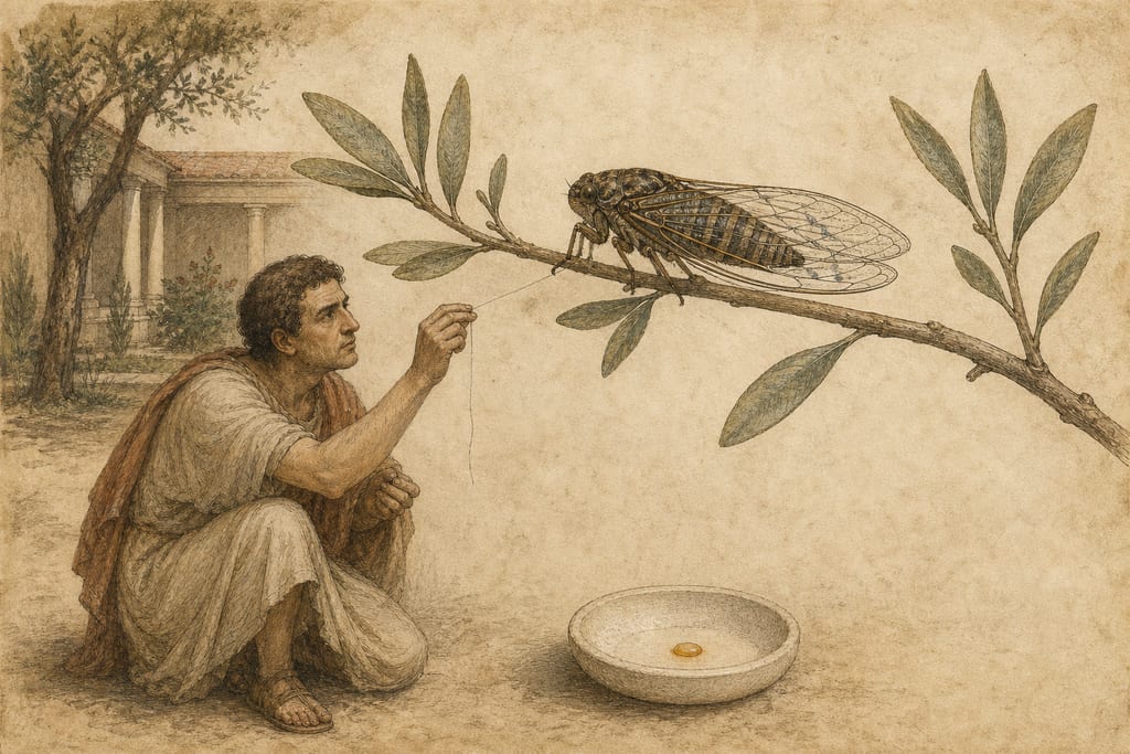WHETHER INSECTS RESPIRE, AND WHETHER THEY HAVE BLOOD. Complete modern editorial illustration created specifically for this chapter.