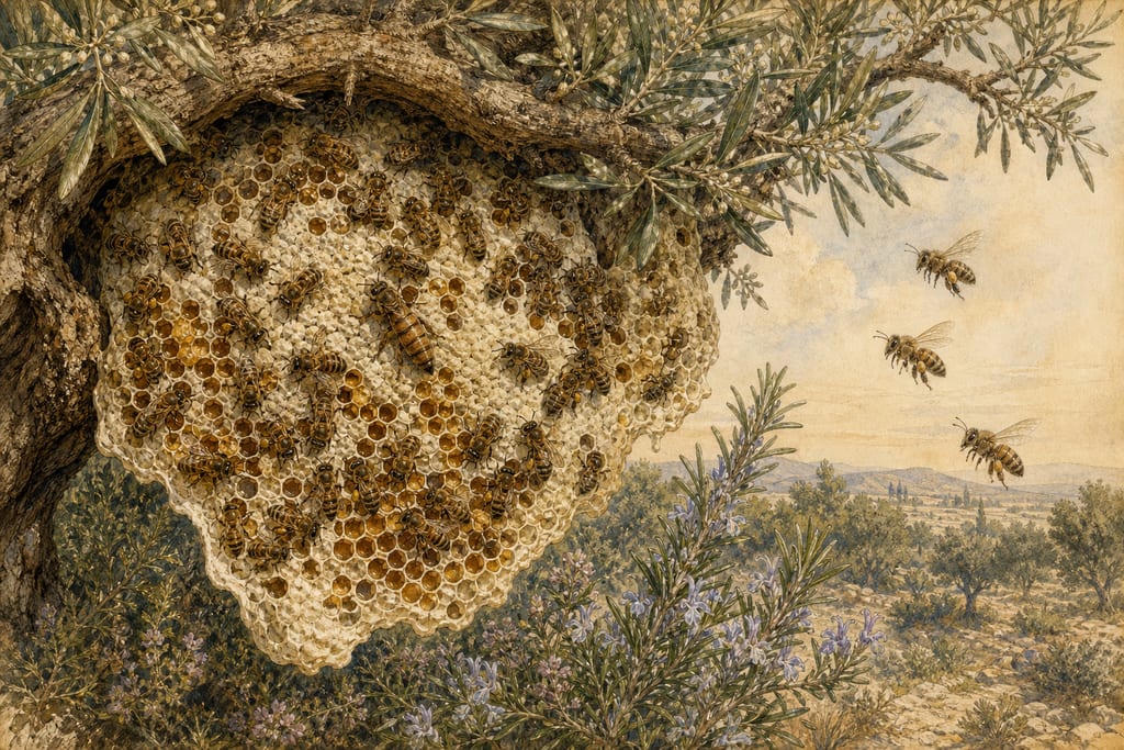 BEES. Complete modern editorial illustration created specifically for this chapter.