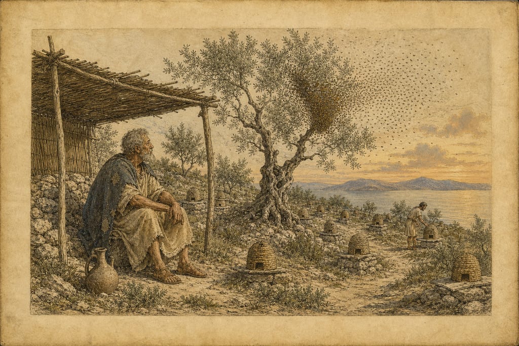 PERSONS WHO HAVE MADE BEES THEIR STUDY. Complete modern editorial illustration created specifically for this chapter.