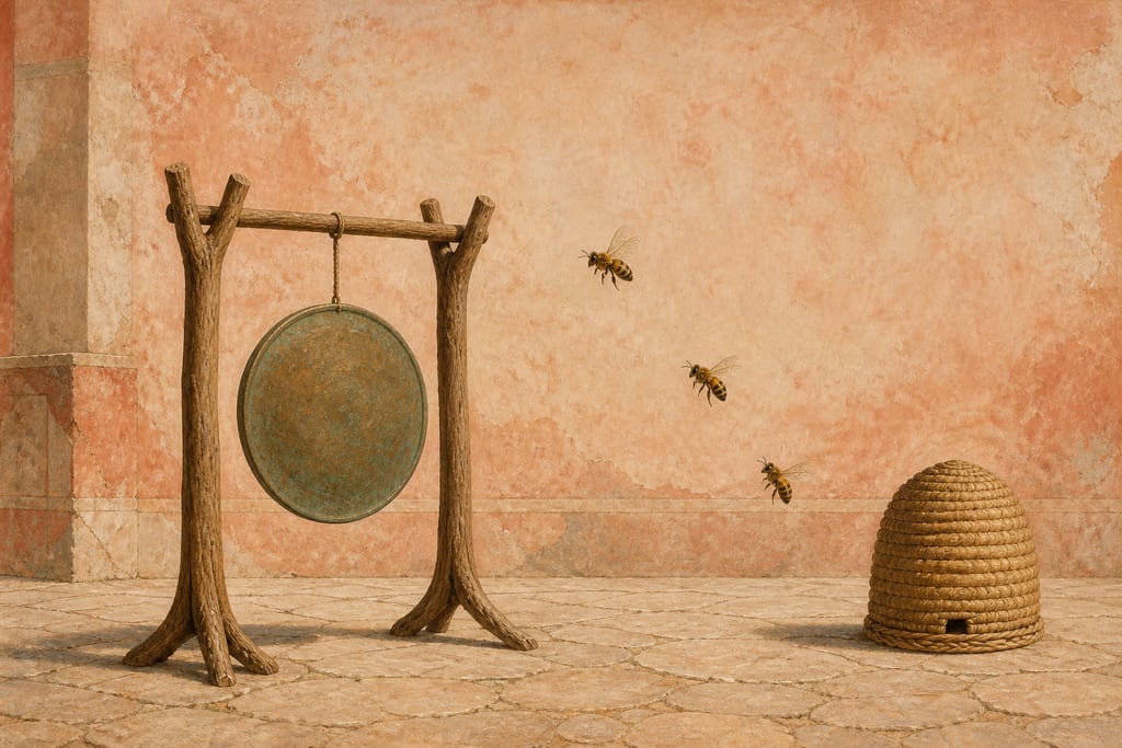 HOW TO KEEP BEES TO THE HIVE. Complete modern editorial illustration created specifically for this chapter.