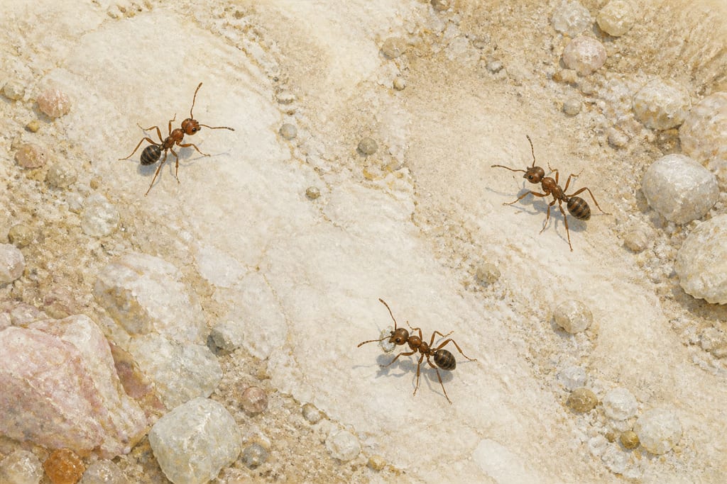 ANTS. Complete modern editorial illustration created specifically for this chapter.