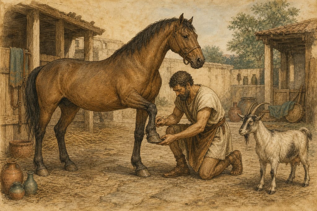 HOOFS. Complete modern editorial illustration created specifically for this chapter.