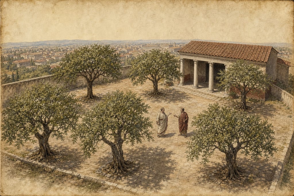 TREES WHICH HAVE BEEN SOLD AT ENORMOUS PRICES. Complete modern editorial illustration created specifically for this chapter.