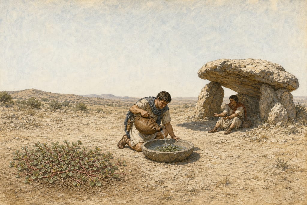 PORCILLACA OR PURSLAIN, OTHERWISE CALLED PEPLIS: TWENTY-FIVE REMEDIES. Complete modern editorial illustration created specifically for this chapter.