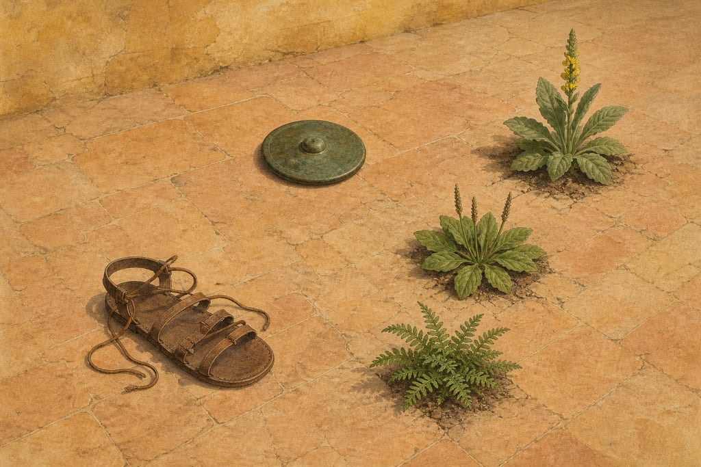 REMEDIES FOR SPRAINS. Complete modern editorial illustration created specifically for this chapter.