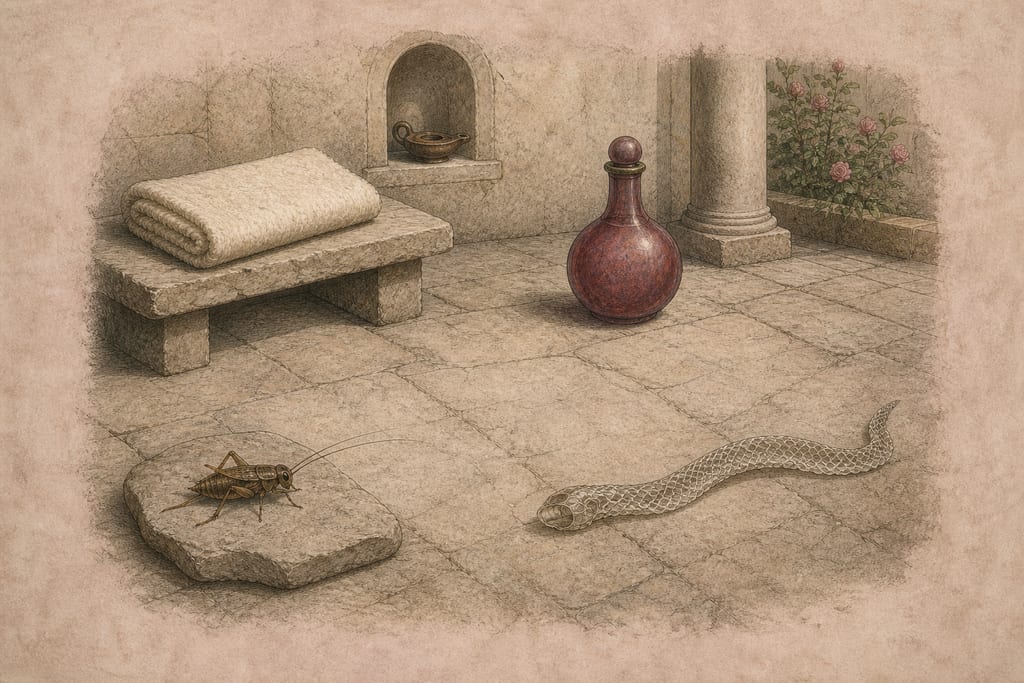 REMEDIES FOR ERYSIPELAS. Complete modern editorial illustration created specifically for this chapter.