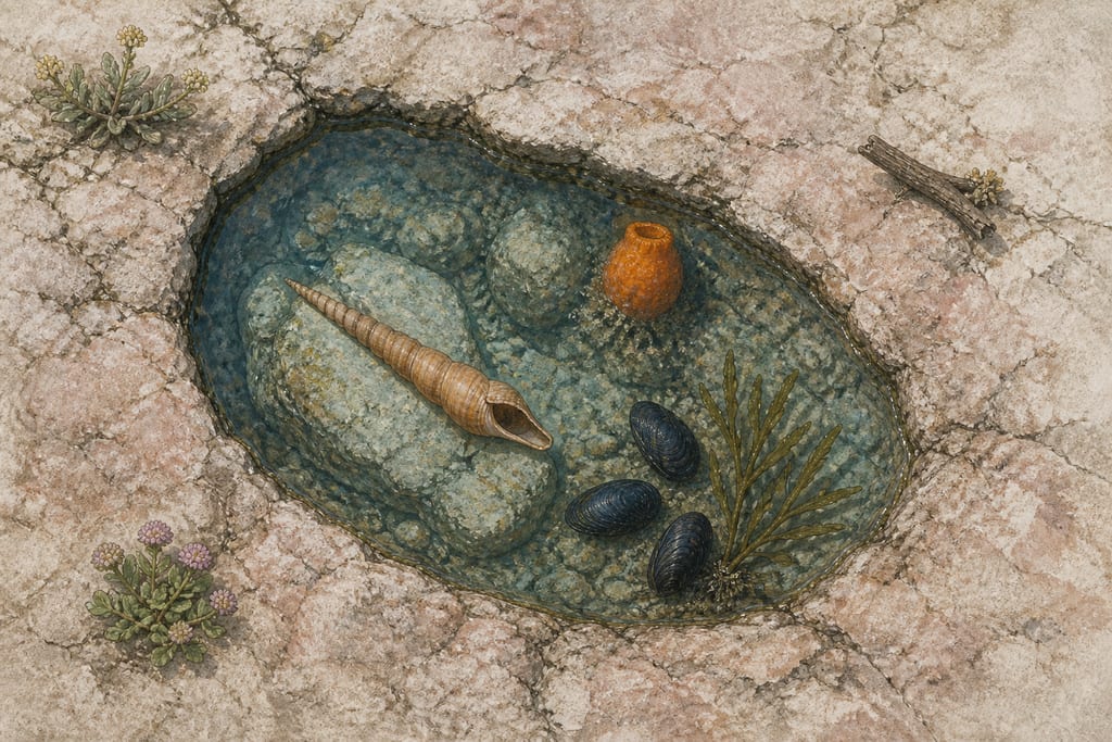 REMEDIES FOR PAINS IN THE LIVER AND SIDE. THE ELONGATED CONCH: SIX REMEDIES. THE TETHEA: FIVE REMEDIES. Complete modern editorial illustration created specifically for this chapter.