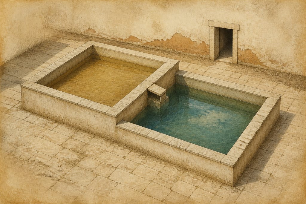 CISTERNS. Complete modern editorial illustration created specifically for this chapter.
